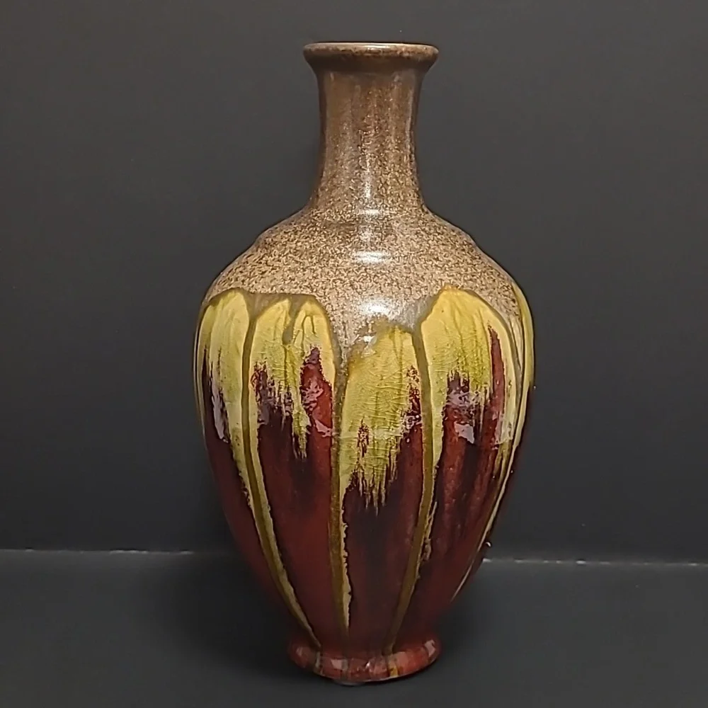 Beautiful Drip Glaze Vase